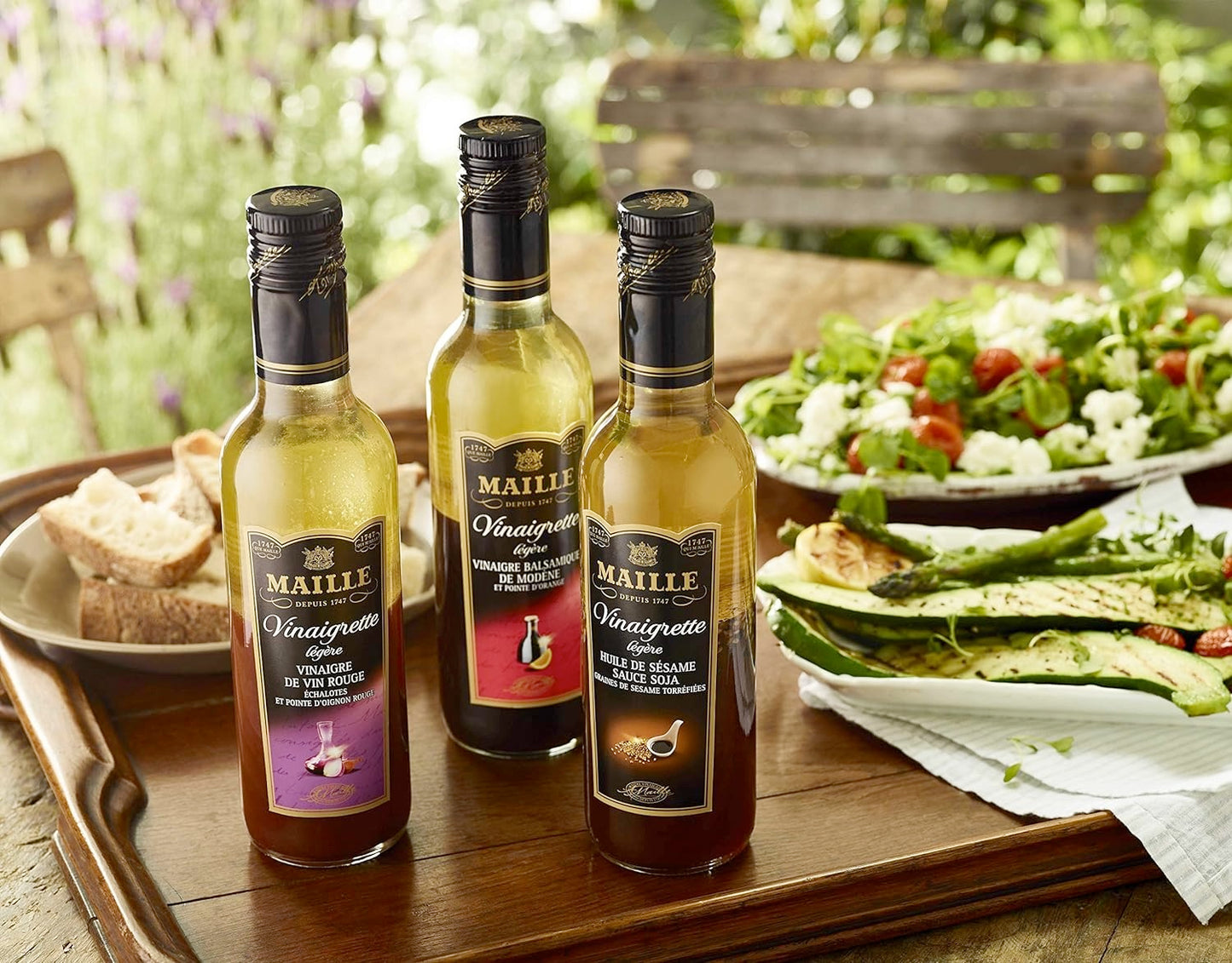 MAILLE vinaigrette bi-phasee huile de sesame & soja